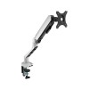 Regulowany uchwyt na monitor, 2-9KG, mocowanie na zacisk, 17"-30", USB HUB, 75x75/100x100, szary Regulowany uchwyt na monitor, 2-9KG, mocowanie na zacisk, 17"-30", USB HUB, 75x75/100x100, szary