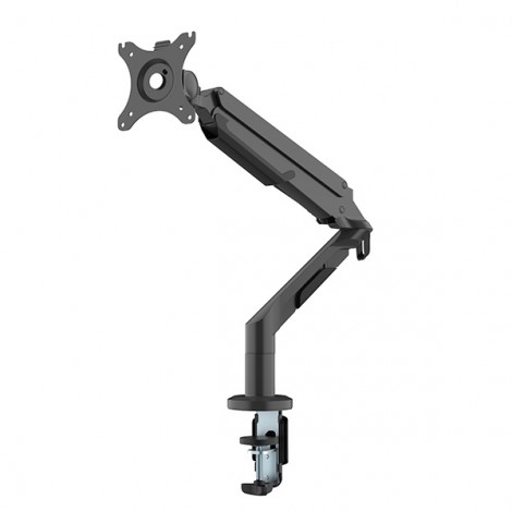 Regulowany uchwyt na monitor, 3-12KG, mocowanie na zacisk, 17"-36", 75x75/100x100, czarny Regulowany uchwyt na monitor, 3-12KG, mocowanie na zacisk, 17"-36", 75x75/100x100, czarny