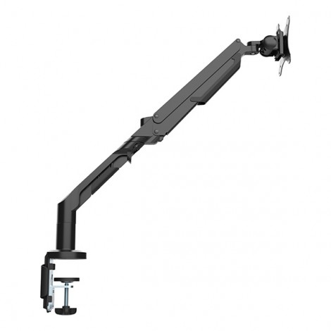 Regulowany uchwyt na monitor, 3-12KG, mocowanie na zacisk, 17"-36", 75x75/100x100, czarny Regulowany uchwyt na monitor, 3-12KG, mocowanie na zacisk, 17"-36", 75x75/100x100, czarny