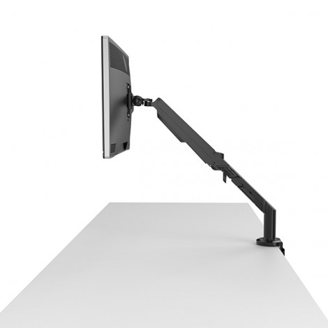 Regulowany uchwyt na monitor, 3-12KG, mocowanie na zacisk, 17"-36", 75x75/100x100, czarny Regulowany uchwyt na monitor, 3-12KG, mocowanie na zacisk, 17"-36", 75x75/100x100, czarny