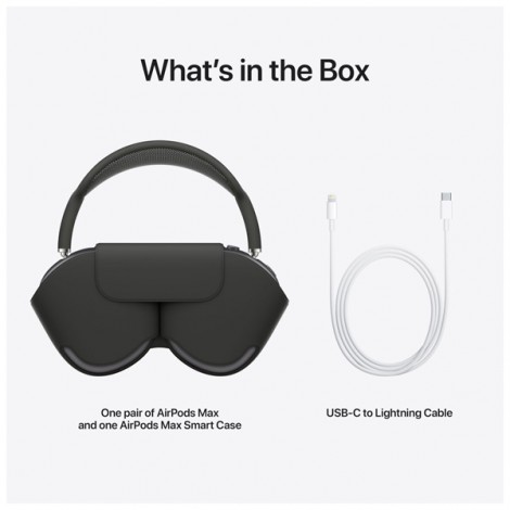Apple AirPods Max bezdrátové sluchátka, szary