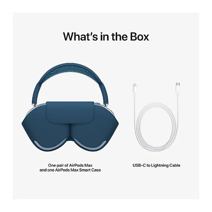 Apple AirPods Max bezdrátové sluchátka, sky blue