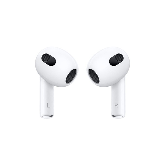 Apple AirPods 3. gen. bezdrátová sluchátka, biała