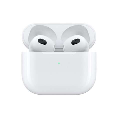 Apple AirPods 3. gen. bezdrátová sluchátka, biała