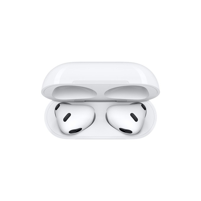 Apple AirPods 3. gen. bezdrátová sluchátka, biała