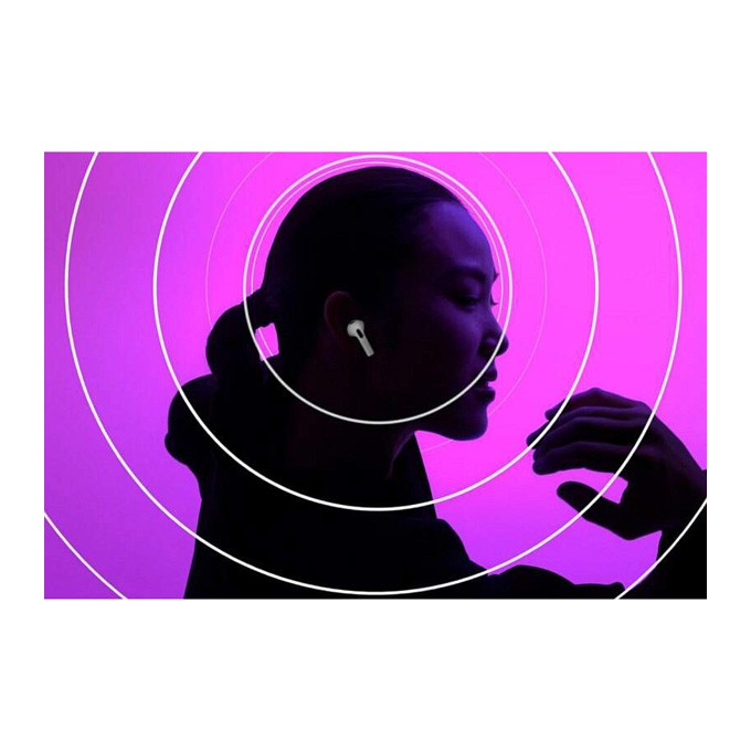 Apple AirPods 3. gen. bezdrátová sluchátka, biała