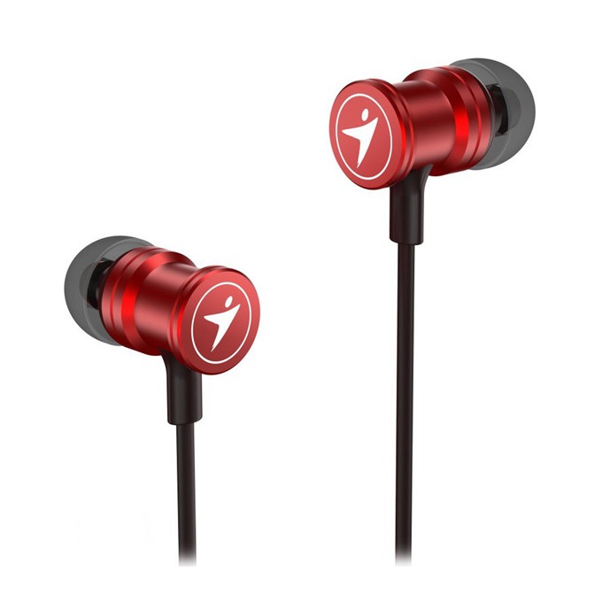 Genius HS-M316, słuchawki z mikrofonem, przewodowaczerwona, 2.0, douszne, 3.5 mm jack