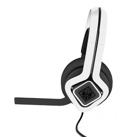 HP Mindframe Prime OMEN, słuchawki z mikrofonem, przewodowabiała, 7.1 (virtual), technologia pasywnego chłodzenia, do 