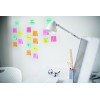 Karteczki samoprzylepne POST-IT® Super Sticky (654 -12SSUC), 76x76mm, 1x90 kart., neonowe