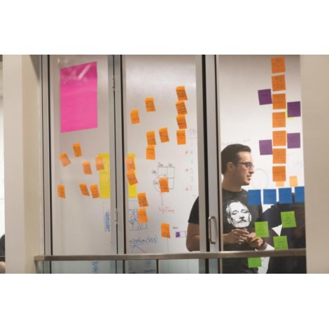 Karteczki samoprzylepne POST-IT® Super Sticky (654 -12SSUC), 76x76mm, 1x90 kart., neonowe