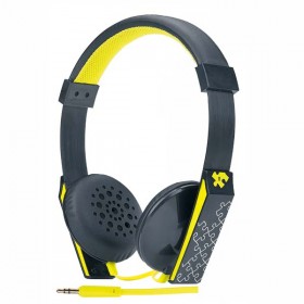 Genius GHP-460S, słuchawki, przewodowaczarno-zółte, 3.5 mm jack