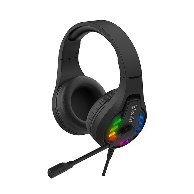 A4Tech Bloody G230P, słuchawki z mikrofonem, przewodowaczarna, słuchawki, 3.5 mm jack + USB