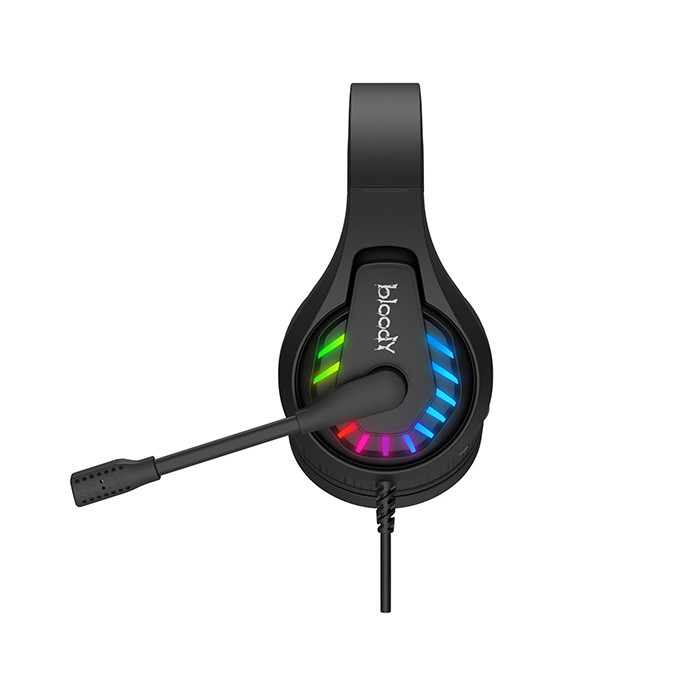 A4Tech Bloody G230, słuchawki z mikrofonem, przewodowaczarna, słuchawki, USB