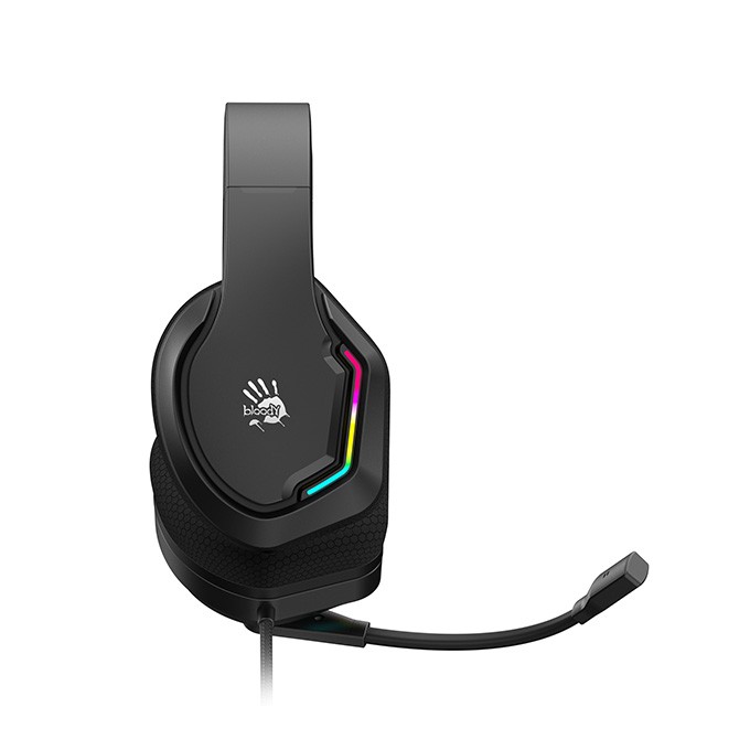 A4Tech Bloody G260P, słuchawki z mikrofonem, przewodowaczarna, słuchawki, 3.5 mm jack + USB