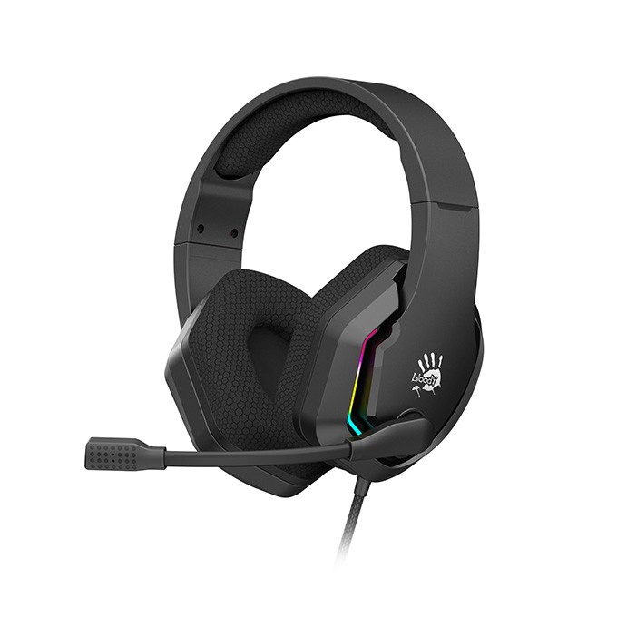 A4Tech Bloody G260, słuchawki z mikrofonem, przewodowaczarna, słuchawki, USB