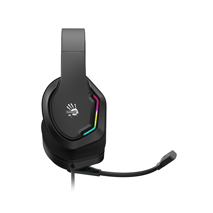 A4Tech Bloody G260, słuchawki z mikrofonem, przewodowaczarna, słuchawki, USB