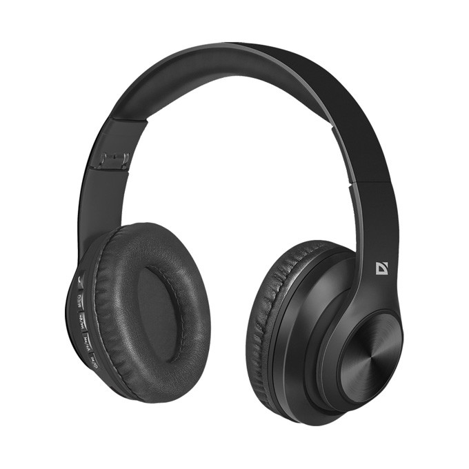 Defender FreeMotion B552, słuchawki z mikrofonem, bezprzewodowaczarna, 2.0, 40 mm przetworniki typ USB