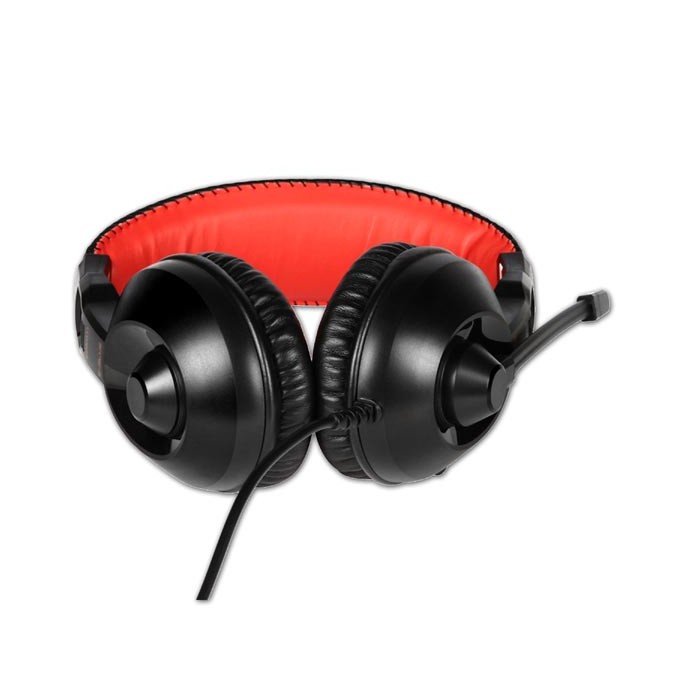 E-blue Conqueror I., słuchawki z mikrofonem, przewodowaczarna, 2x 3.5 mm jack