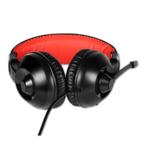 E-blue Conqueror I., słuchawki z mikrofonem, przewodowaczarna, 2x 3.5 mm jack