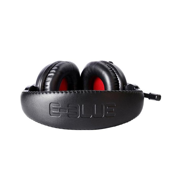 E-blue Conqueror I., słuchawki z mikrofonem, przewodowaczarna, 2x 3.5 mm jack