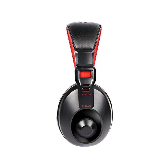 E-blue Conqueror I., słuchawki z mikrofonem, przewodowaczarna, 2x 3.5 mm jack