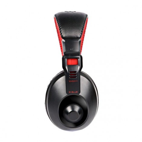E-blue Conqueror I., słuchawki z mikrofonem, przewodowaczarna, 2x 3.5 mm jack