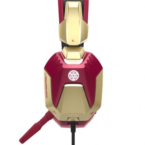 E-blue IRON MAN EHS908, Gaming Headset, słuchawki z mikrofonem, przewodowaczerwona, 2x 3.5 mm jack + USB E-blue IRON MAN EHS908, Gaming Headset, słuchawki z mikrofonem, przewodowaczerwona, 2x 3.5 mm jack + USB