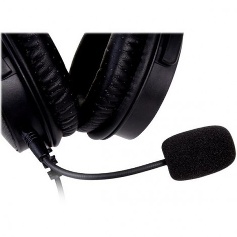 Surefire Harrier 360, słuchawki z odłączanym mikrofonem, przewodowaczarna, 7.1 surround sound (Virtual), USB