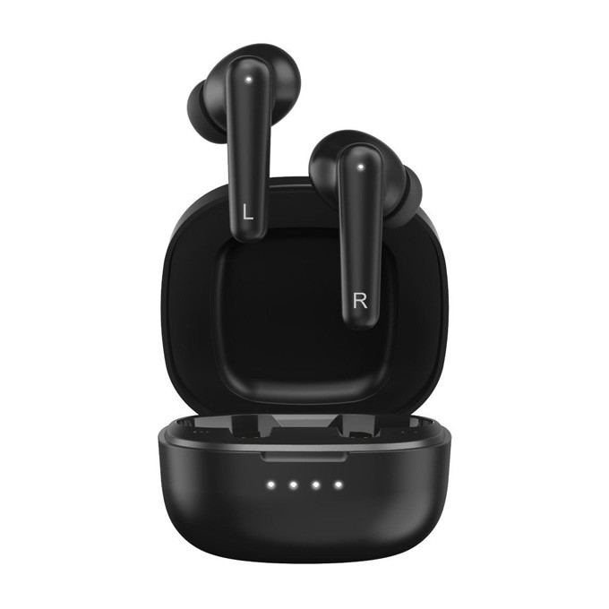 Genius HS-M910BT, mikrofon, bezprzewodowaczarna, 2.0, etui z ładowarką, sport typ USB-C