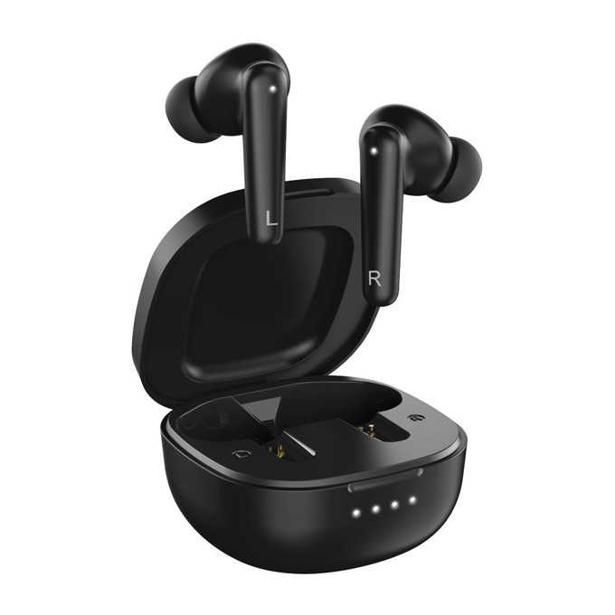 Genius HS-M910BT, mikrofon, bezprzewodowaczarna, 2.0, etui z ładowarką, sport typ USB-C