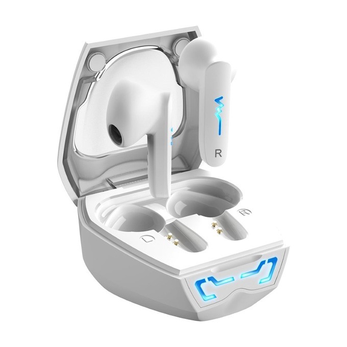 Genius HS-M920BT, mikrofon, bezprzewodowabiała, 2.0, etui z ładowarką, sport typ USB-C