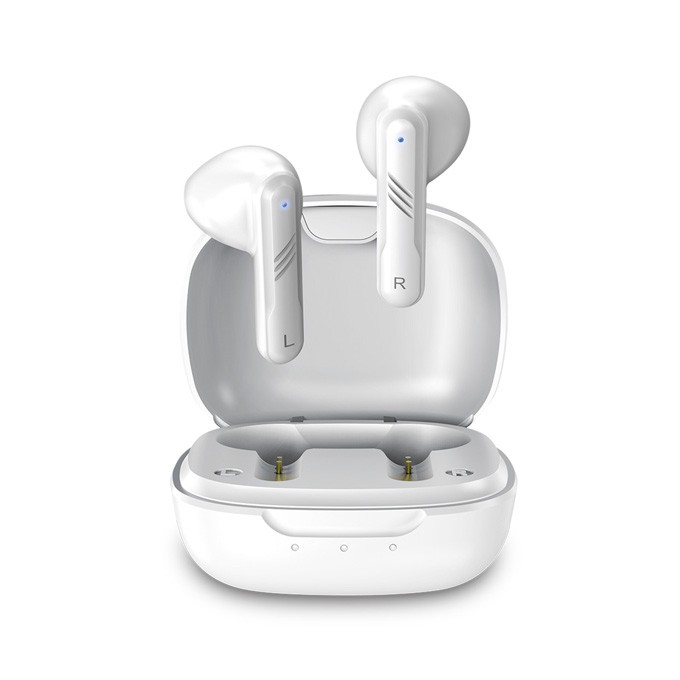 Genius HS-M905BT, mikrofon, bezprzewodowabiała, 2.0, etui z ładowarką, sport typ USB-C