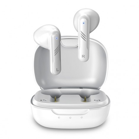 Genius HS-M905BT, mikrofon, bezprzewodowabiała, 2.0, etui z ładowarką, sport typ USB-C