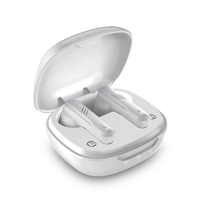 Genius HS-M905BT, mikrofon, bezprzewodowabiała, 2.0, etui z ładowarką, sport typ USB-C