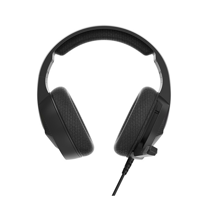 Marvo H8618, słuchawki z mikrofonem, przewodowaczarna, 2.0, podświetlane, USB