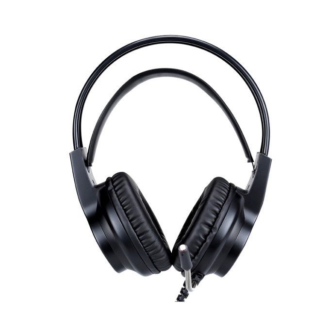 Marvo HG8935, słuchawki z mikrofonem, przewodowaczarna, podświetlona, USB