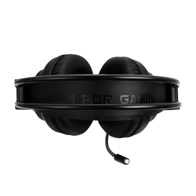 Marvo HG8935, słuchawki z mikrofonem, przewodowaczarna, podświetlona, USB