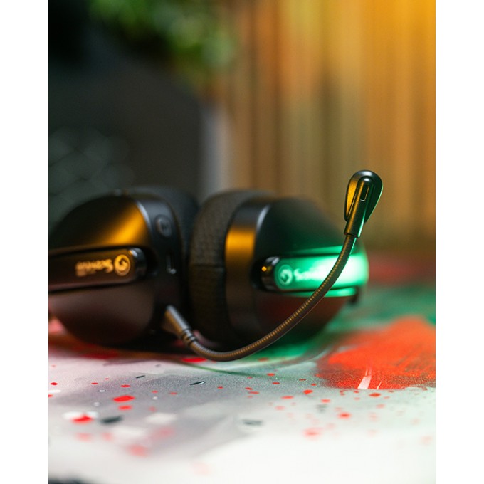 Marvo Pulz 70W, słuchawki, czarna, Tri-mode