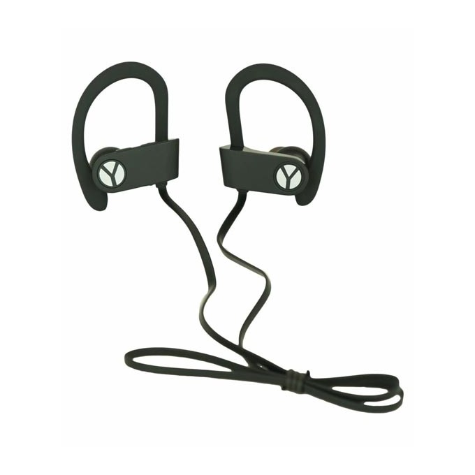 YZSY DINOX, słuchawki z mikrofonem, bezprzewodowaczarna, bluetooth