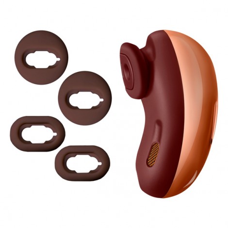 Defender Twins 910, słuchawki z mikrofonem, bezprzewodowapomarańczowa, douszne, BT 5.1, TWS, etui ładujące typ 