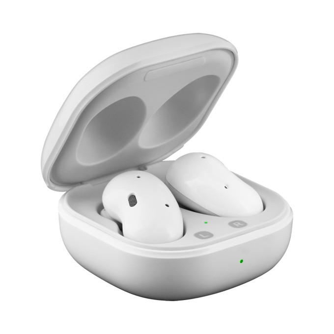 Defender Twins 910, słuchawki z mikrofonem, bezprzewodowabiała, douszne, BT 5.1, TWS, etui ładujące typ bluetooth