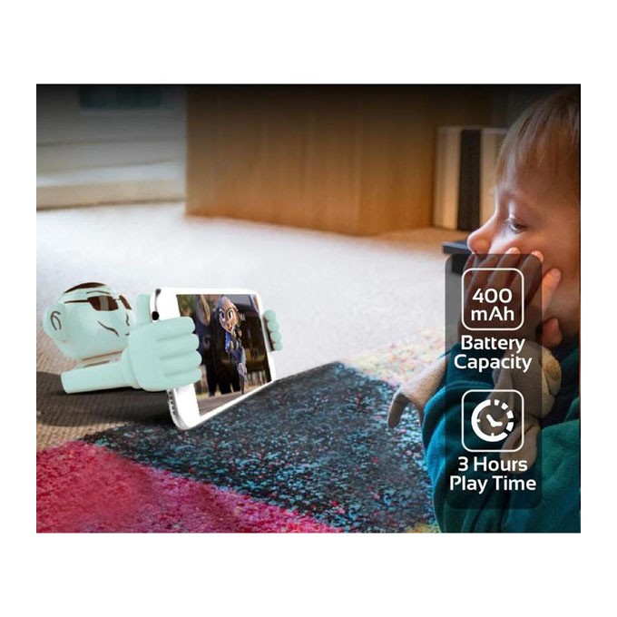 Promate Głośnik bluetooth Ape, Li-Ion, 1.0, 3W, biały, , dla dzieci, uchwyt na telefon, EOL