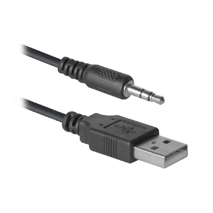 Defender głośniki SPK 240, 2.0, 2x3W, czarne, regulacja głośności, drewniane, 100Hz~18kHz