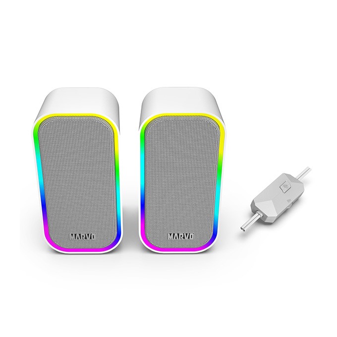Marvo głośniki HAVOC 20GY, 6W, szary, podświetlane