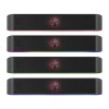 Defender Soundbar Z10, 2.0, 6W, czarny, Podświetlenie LED