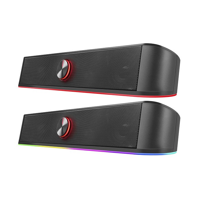 Defender Soundbar Z10, 2.0, 6W, czarny, Podświetlenie LED