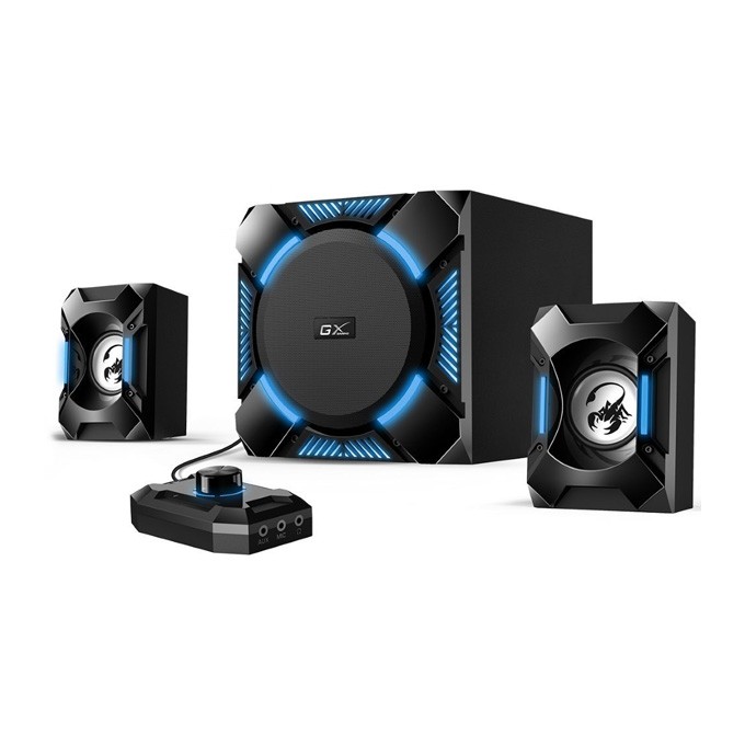 Genius głośniki GX GAMING SW-G2.1 1200, 2.1, 36W, czarne, regulacja głośności