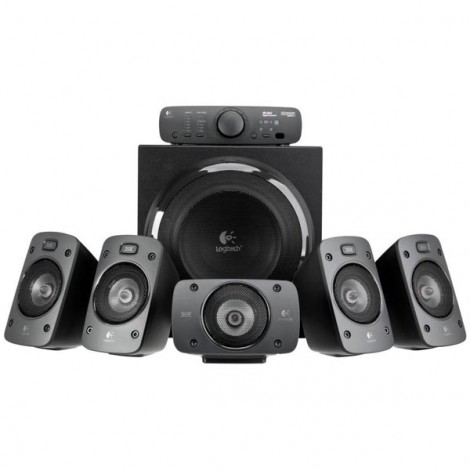 Logitech głośniki Z906-Digital, 5.1, 500W, czarne, zdalne sterowanie, silne basy, Subwoofer 165W Logitech głośniki Z906-Digital, 5.1, 500W, czarne, zdalne sterowanie, silne basy, Subwoofer 165W