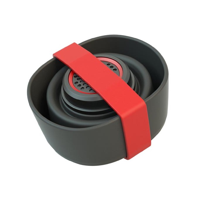 YZSY Głośnik bluetooth SALI, 1.0, 3W, czarny, regulacja głośności, składany, wodoodporny