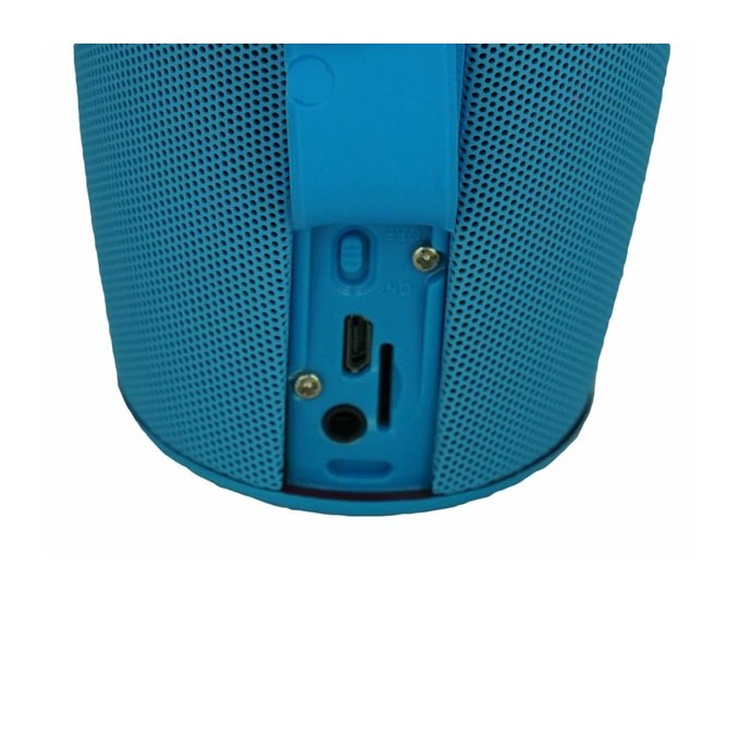 YZSY Głośnik bluetooth FLABO, 2x5W, niebieski, regulacja głośności, EOL